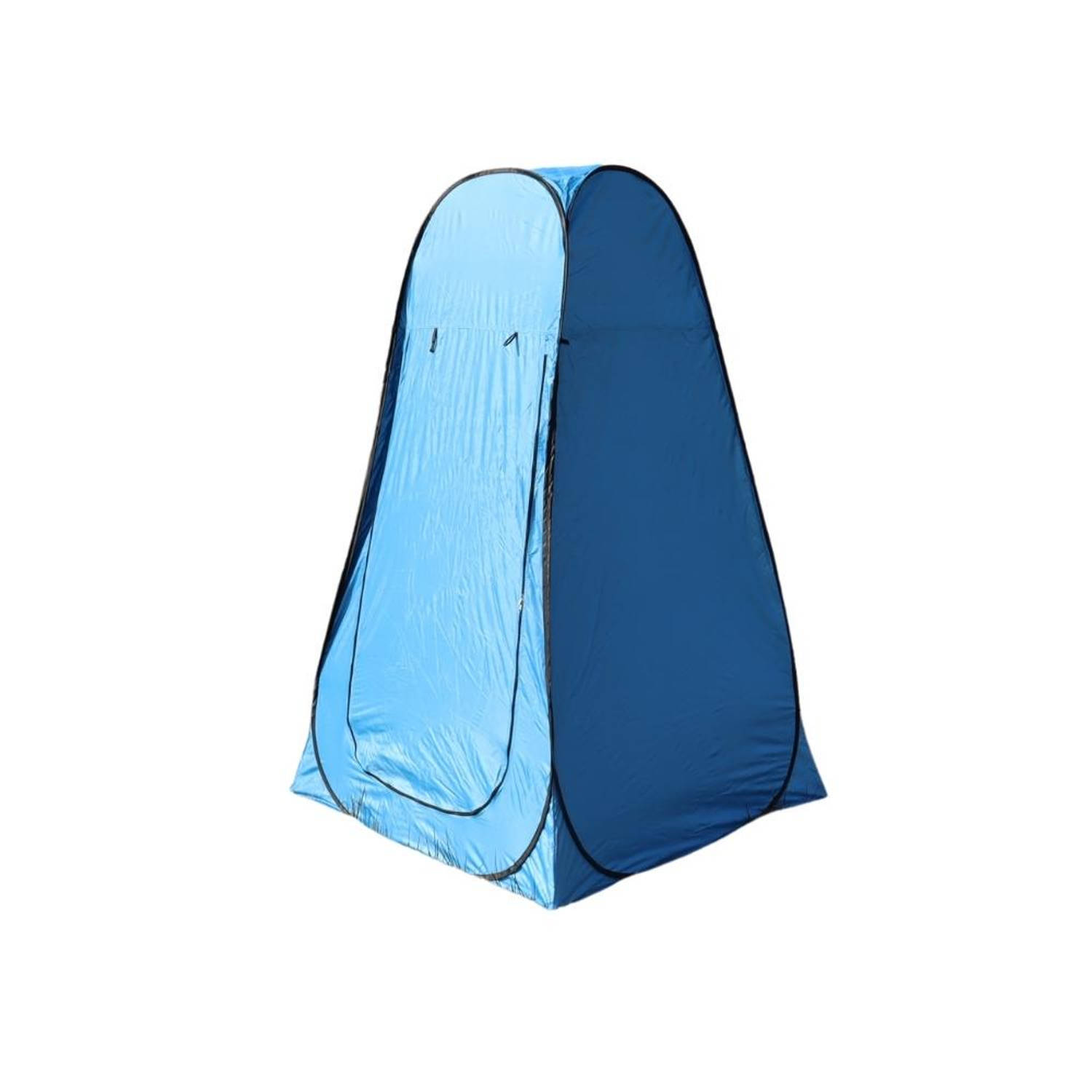 Orange85 douchetent - pop up tent - camping douche - blauw - 110x110x190 cm - polyester
