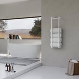 Fortifura Calvi Handdoekrek - 95x25x20cm - mat wit