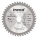 Trend Cirkelzaagblad van aluminium en kunststof, 140 mm diameter, 20 mm boring, 42 tanden, 2 mm snijvoeg, -6° haak, TCT, extra fijn oppervlak, CSB/AP14042