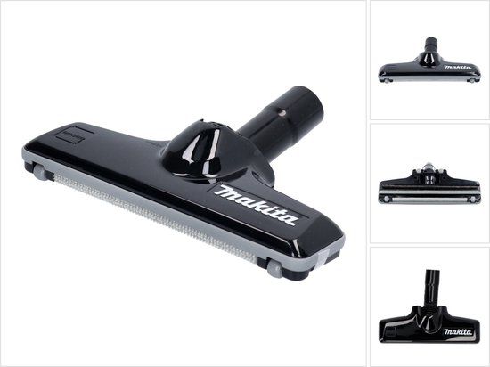 Makita 198529-9 Vloerzuigmond tapijt zwart