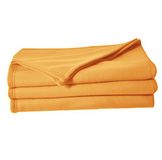 POYET MOTTE POLECO Fleecedeken, polyester, 240 x 260 cm, honing