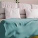 Soleil d'ocre Adele Sprei Bankovertrek Katoen Laguneblauw 180 x 220 cm