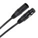 Plugger Câble DMX XLR femelle 3b/mâle 3b 20m Noir
