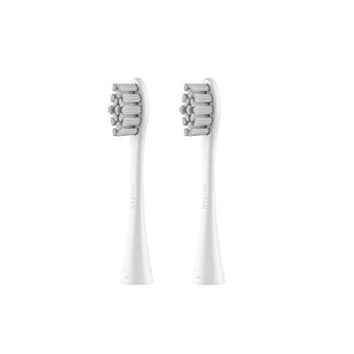 Oclean Tandenborstel Opzetborstel Vervangingsset, Geschikt voor alle Elektrische Tandenborstels, FDA-goedgekeurd (2 stuks) – Wit