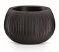 Prosperplast BETON BOWL / bloempot met inzet / Zwart