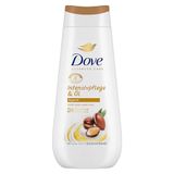 Dove Advanced Care Douchecrème, intensieve verzorging en olie met 24 uur Renewing MicroMoisture voor onmiddellijke lotiongevoelige huid, 12 x 225 ml