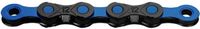 KMC DLC12 Waxed 12 Speed Chain, Zwart/Blauw, 126 Link