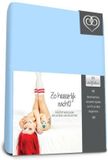 Bed-Fashion Badstof stretch hoeslaken Bleu - 80 x 210 cm - Bleu