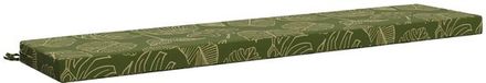 vidaXL - Bankkussen - SOEST - 100% Polyester - Bladontwerp - 180 x 40 x 8 cm