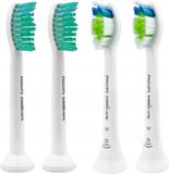 Philips DiamondClean opzetborstels, type HX6061 en ProResult, type HX6011, set van 4 stuks