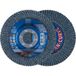 PFERD TOOLS Waaierschijf Polifan Curve, 2 stuks, Ø 115 mm, breedte L (14 mm), Z40, SGP Steelox | 67698042