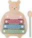 Jabadabado Xylofoon Teddy Beer Bruin Hout 18+ Maanden