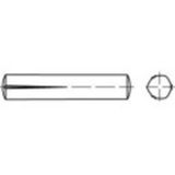 TOOLCRAFT 1066748 Conische kerfpaspen (Ø x l) 2 mm x 20 mm RVS A1 100 stuk(s)
