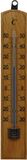 Thermomètre extérieur bois - 20 x 4 cm - Thermomètres extérieurs