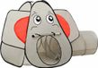 vidaXL Kinderspeeltent Olifant 174x86x101 cm grijs