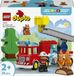 LEGO Duplo Brandweertruck met Slang en Brandweerman
