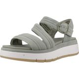CLARKS TUSCAN STRAP Groen Sandalen met hak Vrouwen Leer 41.5 EU