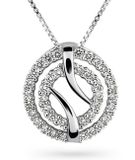 Orphelia HD-4206 - Hanger - 18 Karaat Witgoud / Diamant 0.34 ct