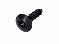 Piaggio plaatstaartschroef zwart 4 x 16 mm CM180701 geschikt Liberty 50