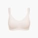 cfab Naadloze compacte push-up bh Sand S