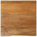 VidaXL Tafelblad met natuurlijke rand 60x60x2,5 cm massief mangohout
