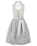Bergfeuer STOCKERPOINT Dirndl 'Flavia' lichtblauw / taupe