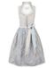 Bergfeuer STOCKERPOINT Dirndl 'Flavia' lichtblauw / taupe