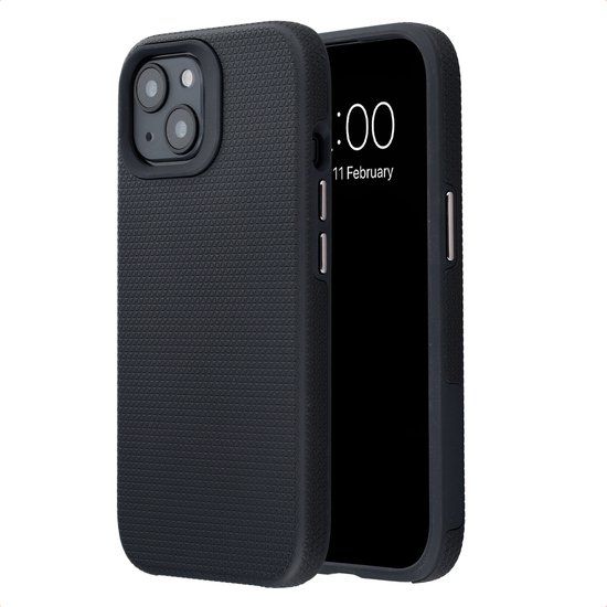 Accezz Tough Backcover met MagSafe voor de Apple iPhone 14 - Zwart