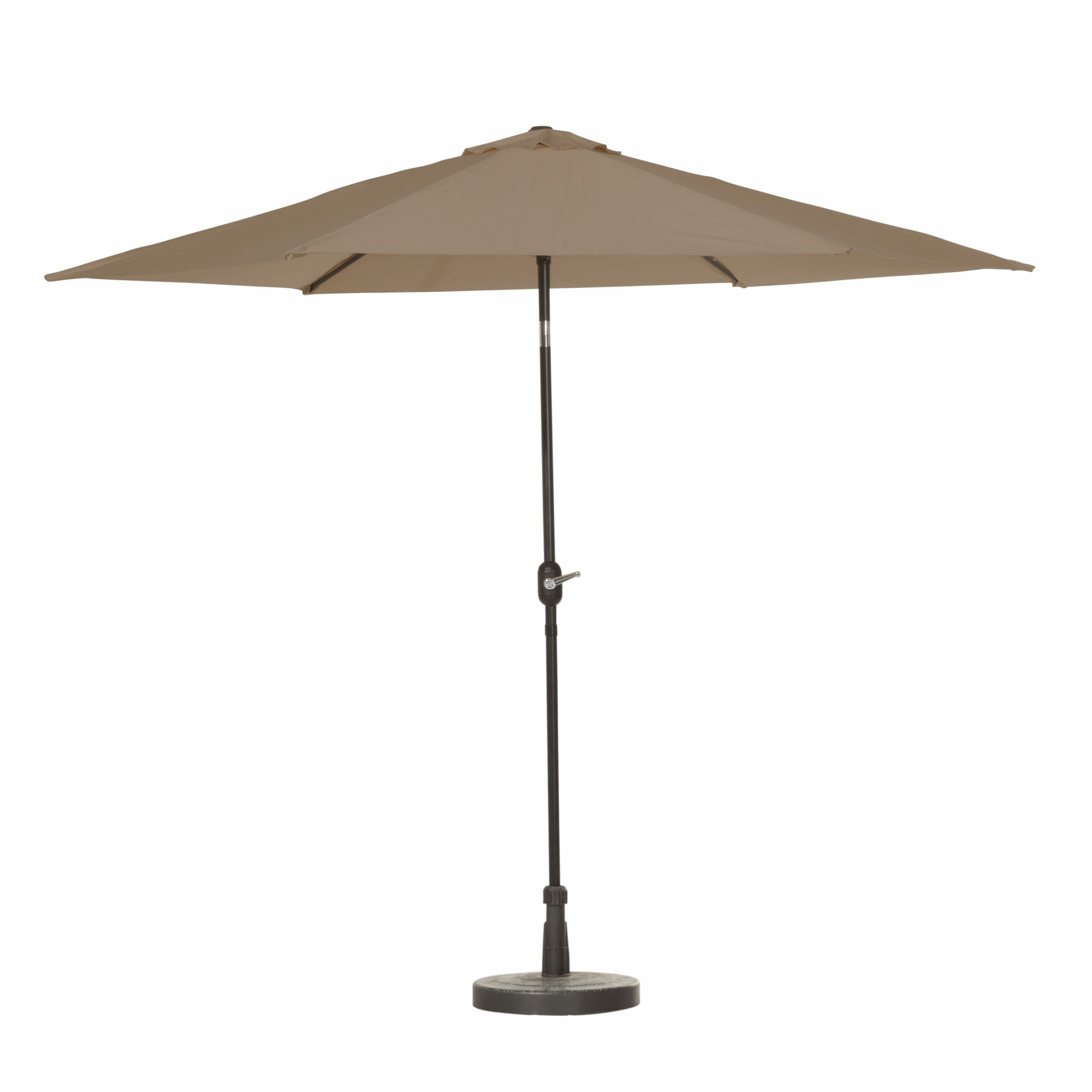 Madison PAR3P049 Round Parasol - Taupe - 240cm