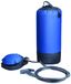 Buitendouche + reservoir 12 l + voetpomp