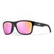 Wiley X Ovation Lunettes de soleil polarisées Noir Rosé