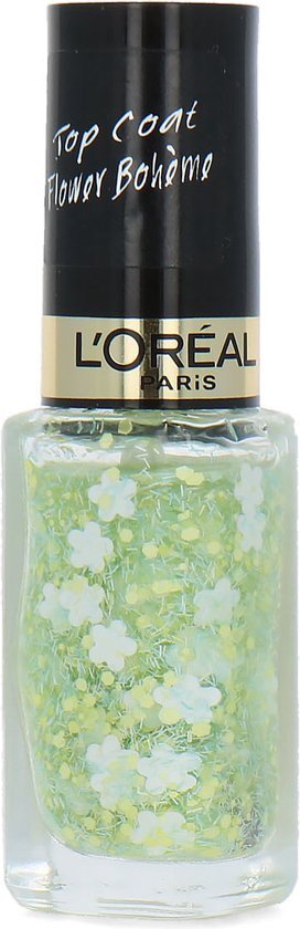 L'Oréal Make-Up Designer Color Riche Le Vernis - 935 Woodstock Calling - Groen - Nagellak Topcoat