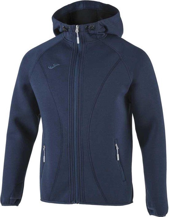 Joma Basilea Jas Blauw L Man - Voetbal - Heren - Navy - Polyester - Maat L - 2024