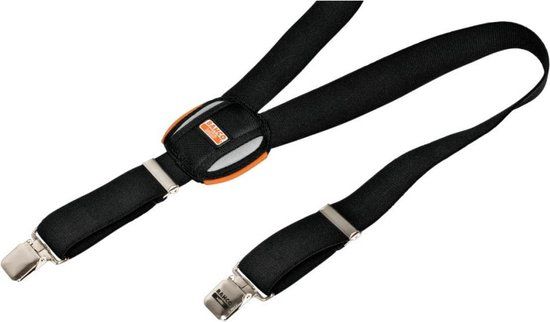 BAHCO Verstelbare bretels met clips zwart 4750-BWC-1
