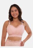 SugarShape SENSLA Bralette Borstvoedingsbeha met Kant - Lichte Ondersteuning - Voorgevormde Cup - 95D - Blush
