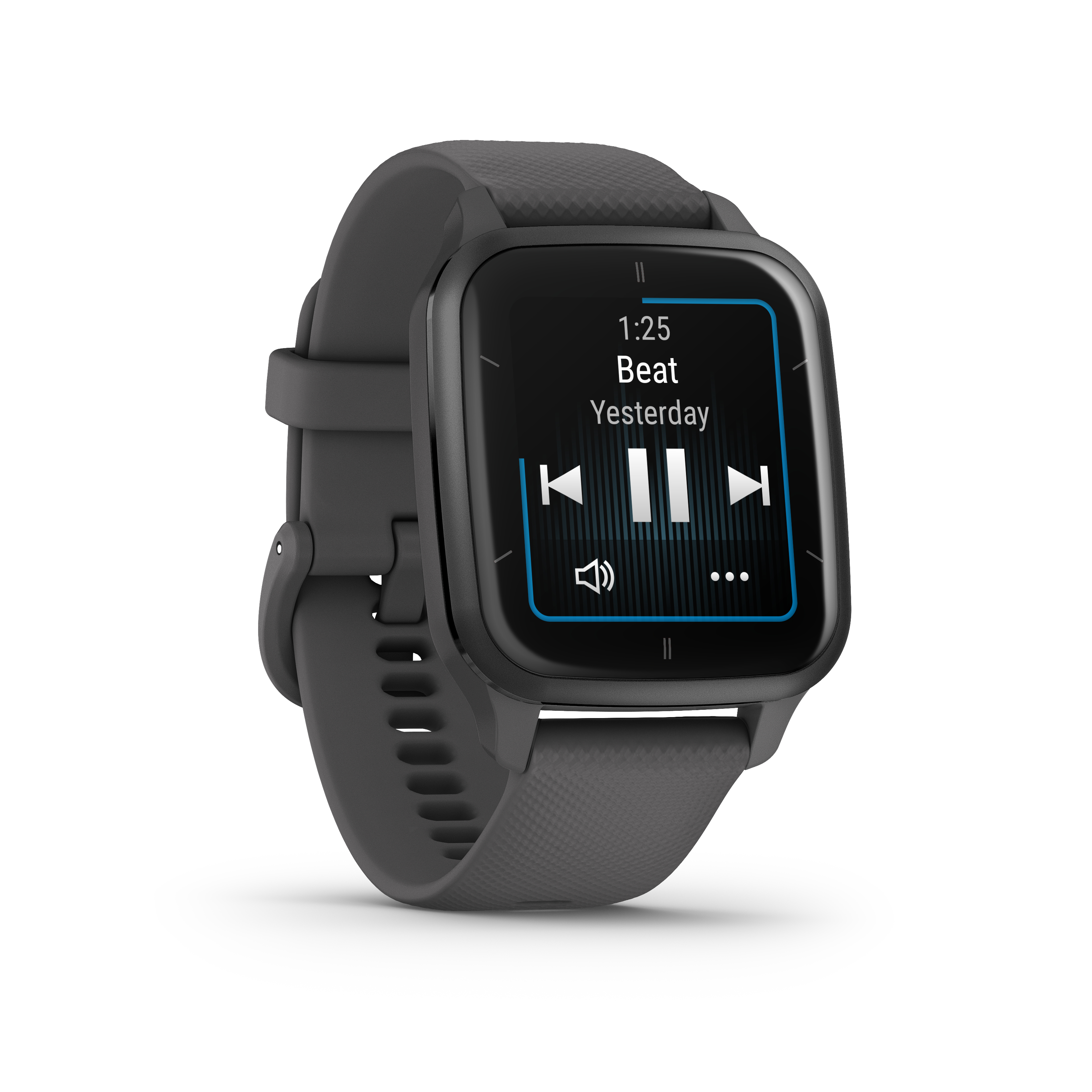 Garmin Venu Sq 2 Smartwatch - 1.4" AMOLED Display - GPS - Black/Grey