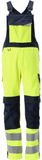 Mascot Multisafe Amerikaanse overall met kniezakken 13869-216 - hi-vis geel/donkermarine - C44 - 82