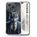 Cokitec Versterkte hoes voor Honor 400 Lite 5G Animal Wolf Business