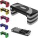 Wan GmbH Aerobic step réglable en hauteur pour fitness et entraînement cardio - Gris