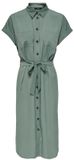 ONLY ONLHANNOVER S/S SHIRT DRESS NOOS WVN Dames Jurk - Laurel Wreath
