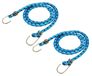 Omgoods - 4 Stuks Corde élastique de qualité marine avec crochets - Pour la sécurisation des bagages