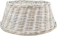 Merkloos / Sans marque Van der Leeden Mandwerk B.V. Kerstboomhuls rotan white wash