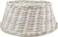 Merkloos / Sans marque Van der Leeden Mandwerk B.V. Kerstboomhuls rotan white wash