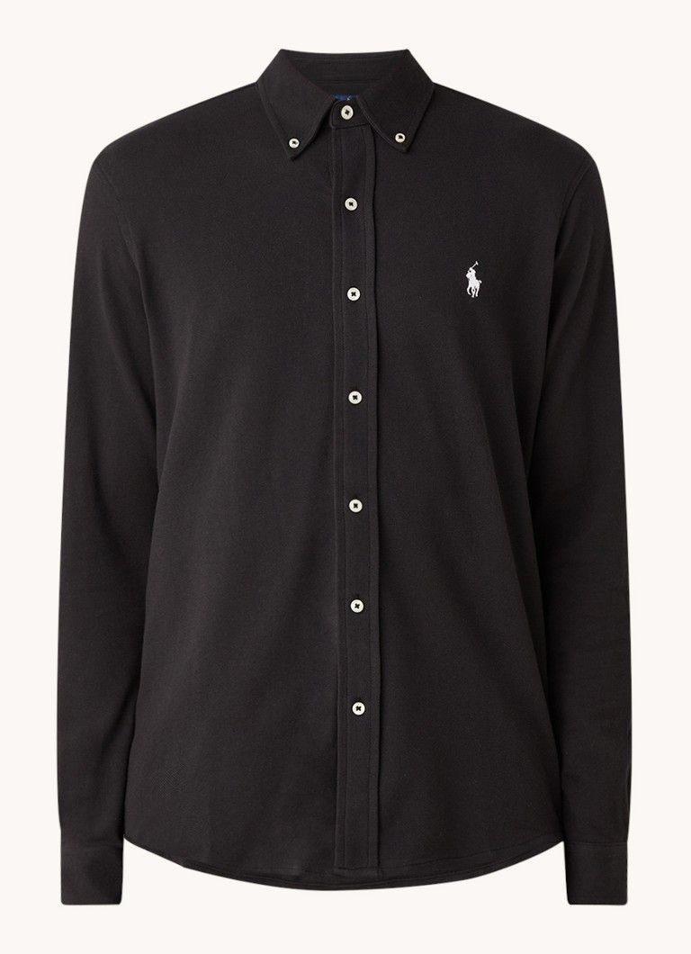 Ralph Lauren Regular Fit Piqué Cotton Shirt