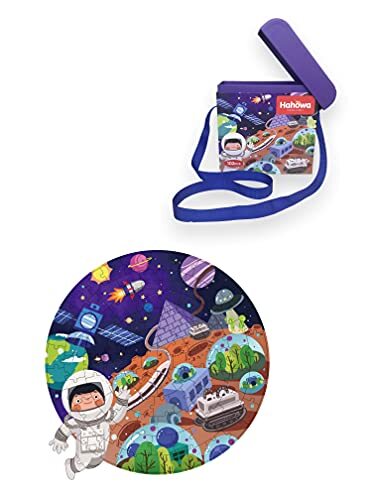 BP - Stad Mart 102 delen astronaut puzzel kleur voor kinderen (1004)