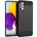 Cool beschermhoes voor Samsung A725 Galaxy A72 Carbon zwart