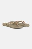 Ilse Jacobsen Slippers met glitters CHEERFUL03C Platin