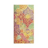 Paperblanks Delgado Kalender 12 maanden 2023 wilde bloem Beiers | horizontaal | Delgado (95 × 180 mm)