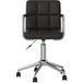 Maison Exclusive - Chaise pivotante de salle à manger en similicuir noir