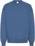 Solid Bronson Sweatshirt Heren XL Vaandrig Blauw Katoen Lange Mouw Casual